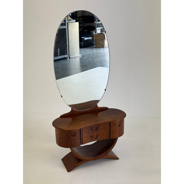 Art Deco Dressing Table by AA Patijn for Zijlstra Joure, 1930s For Sale - Image 10 of 14