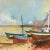 'Fishing Boats, Brittany' by J. M. Hubert, French Coast, School of Paris, Post-Impressionist Oil For Sale In Monterey, CA - Image 6 of 9