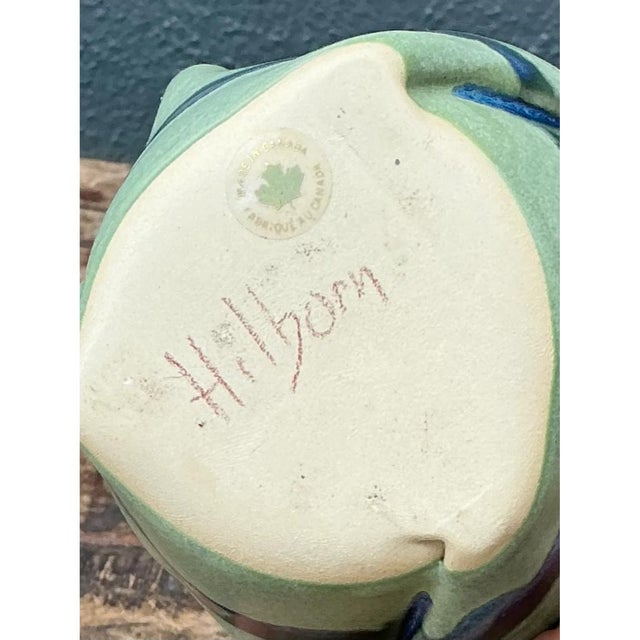 Vintage Organic Form Pottery Bowl For Sale - Image 11 of 12