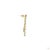 Gold 12.72 Carat Pear Shape Diamond Gold Earrings, Pair For Sale - Image 8 of 9