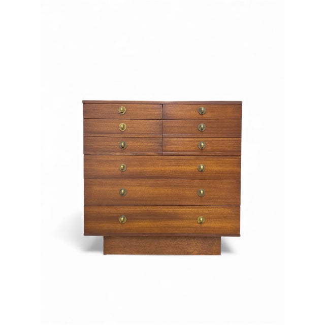 1960s 1960s Vintage Mahogany Highboy For Sale - Image 5 of 5