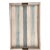 Painted Striped Wood Serving Tray For Sale