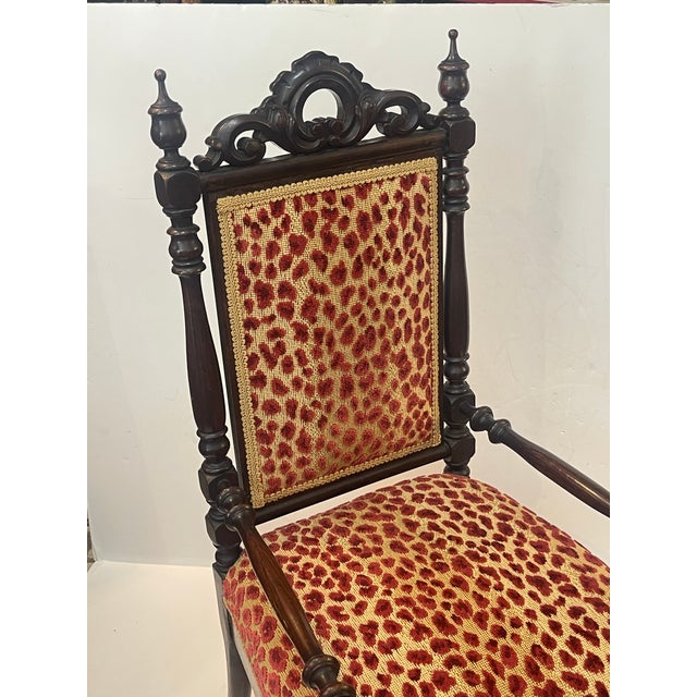 Late 9Th. C. Napoleon III Child's Armchair For Sale - Image 4 of 14