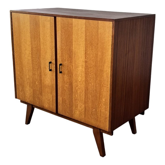 Vintage Wooden Buffet, 1950s For Sale