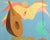 Leo Guida, Mandolin, 1970s, Oil Painting on Canvas For Sale
