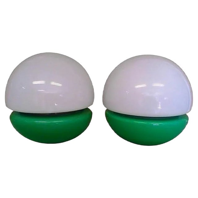 Vintage Czech Table Lamps from Kamenicky Šenov, 1970s, Set of 2 For Sale