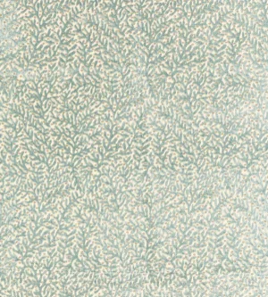 The House of Scalamandré Corallina Velvet Fabric, Lagoon