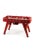 Contemporary RS Barcelona Stainless Steel Foosball Table, Red For Sale - Image 3 of 3