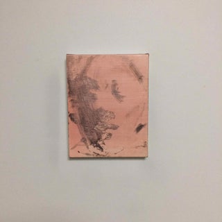 Study of After Images I by Yushi Dangami | Oil on canvas abstract depiction of faces For Sale