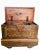 Merchants Chest on Wheels in Carved and Painted Wood For Sale - Image 4 of 11