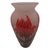 David Gueron Degue Large Degué French Art Deco Acid-Etched Cameo Glass Vase With Ruby Red Floral Overlay, Circa 1925 For Sale - Image 4 of 10