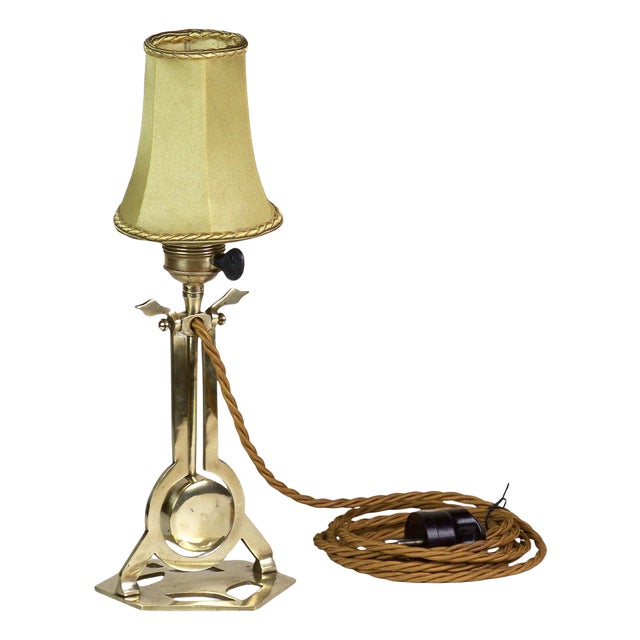 Table and Wall Lamp, 1900s For Sale