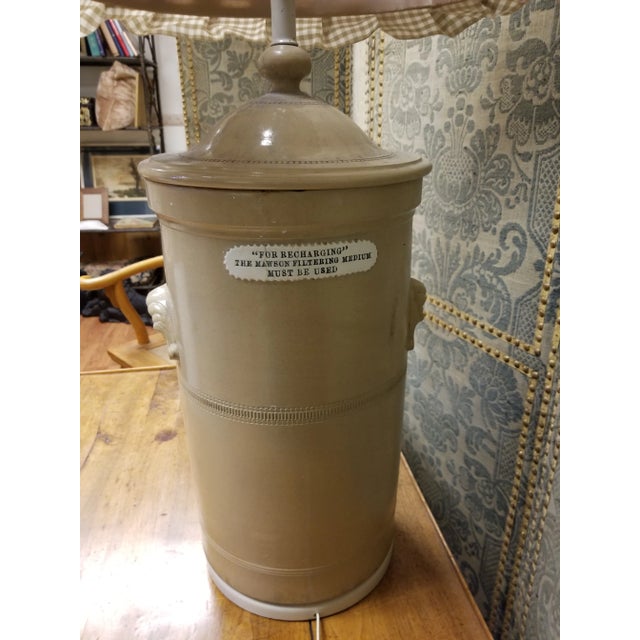 Late 19th Century Stoneware Lamp For Sale In San Antonio - Image 6 of 11