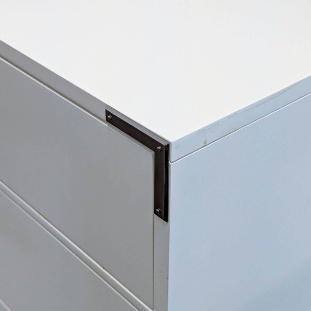 White West Elm Malone Campaign 6-Drawer Dresser For Sale - Image 8 of 11