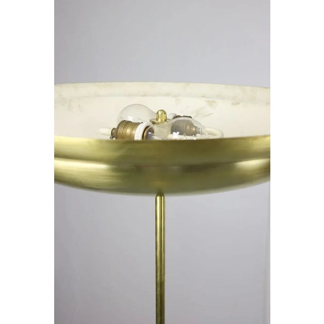 1940s Vintage Floor Lamp in Brass For Sale - Image 5 of 18