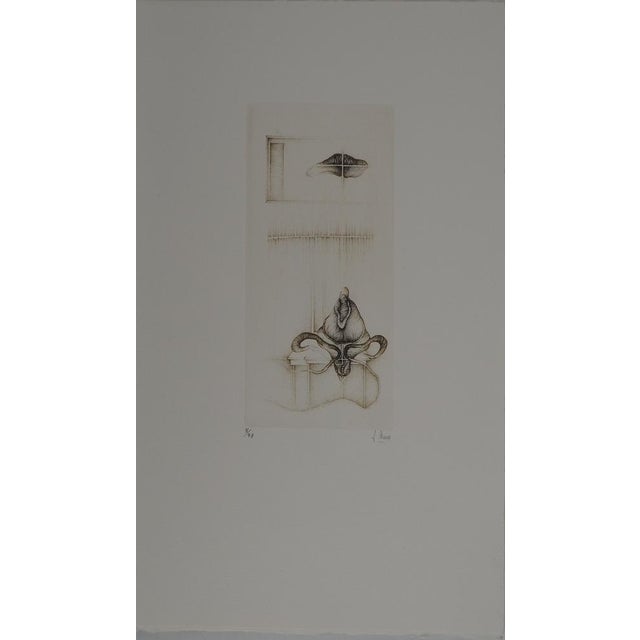 Fred Deux, In Hatch, Original Engraving For Sale - Image 6 of 6