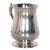 Antique Georgian Sterling Silver Pint Beer Tankard Mug Jacob Marsh London 1770 For Sale - Image 4 of 11