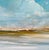 Early 21st Century Yearning by Leigh Ann Van Fossan | Acrylic on Canvas Abstract landscape with blue sky and water. For Sale - Image 5 of 5