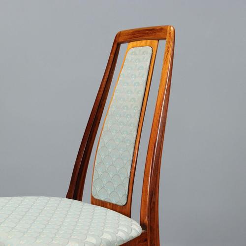 Vintage Upholstered Wood Chairs, Northern Europe, 1960s, Set of 4 For Sale - Image 5 of 10