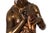 Metal Pair of French Antique Bronze Sculpture “Uranie” and “Erato” by Emile Picault For Sale - Image 7 of 18
