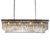 Metal Aloadecor 12-Light Modern Fringe Crystal Chandelier for Dining Room With Crystal Accents For Sale - Image 7 of 7