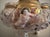 Capodimonte Capodimonte Vintage Bernini Footed Porcelain Bowl Gilded With Cherubs For Sale - Image 4 of 9