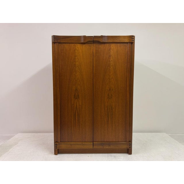 Vintage Walnut Cabinet by Franz Xaver Sproll, 1970s For Sale - Image 4 of 18