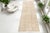 Beige Antique Wool Hallway Runner Rug For Sale - Image 9 of 10