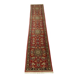 Vintage High Quality Approx. 2.5x13 Oriental Runner Rug For Sale