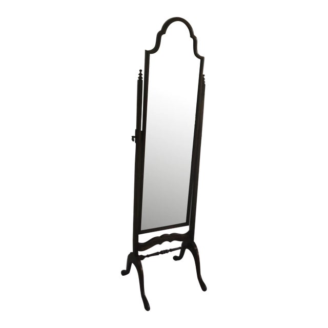 Early 20th Century Mahogany Bevan Funnell Repordux Cheval Mirror For Sale