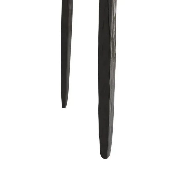 Arteriors Home Bahati Chair, Black/Linen For Sale In Dallas - Image 6 of 9