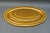 Mid 20th Century Michael Wainwright Amalfi Coral Gold Copper Crackle Oval Serving Platter For Sale - Image 4 of 8