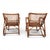 Vintage French Rattan Bamboo Lounge Chairs, 1960, Set of 2 For Sale - Image 11 of 18