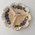 Ceramic Vintage Blue and White Floral Divided Relish Dish With Scalloped Rim For Sale - Image 7 of 10