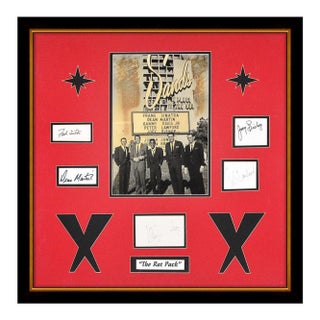 Early 20th Century The Rat Pack Signatures, The Rat Pack For Sale