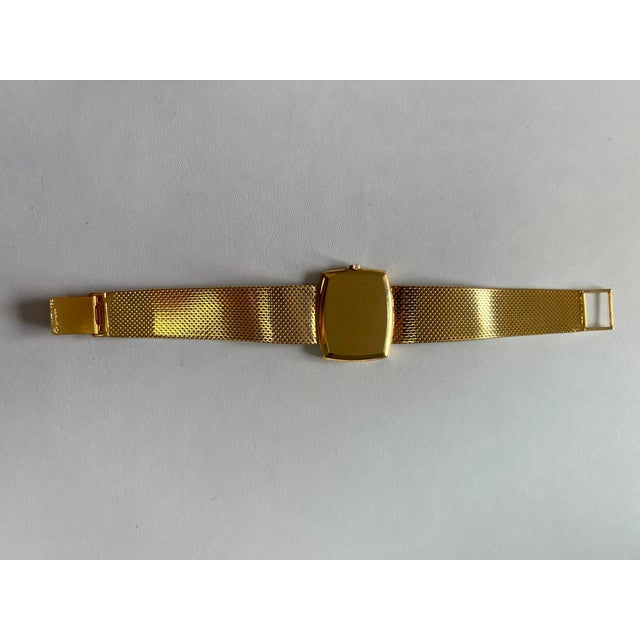 Patek Phillipe 18 Karat Yellow Gold Textured Gold Vintage Estate Watch For Sale In Washington DC - Image 6 of 17