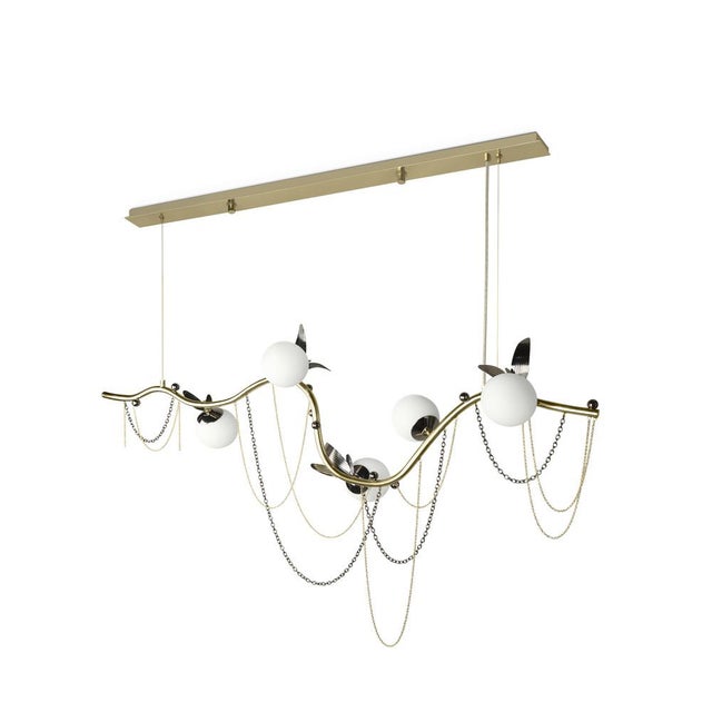 Not Yet Made - Made To Order Berlin Suspension Lamp by Creativemary For Sale - Image 5 of 10