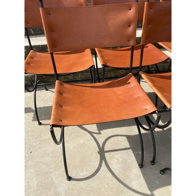 Charleston Legacy Iron Dining Chairs Set/8 Chairish