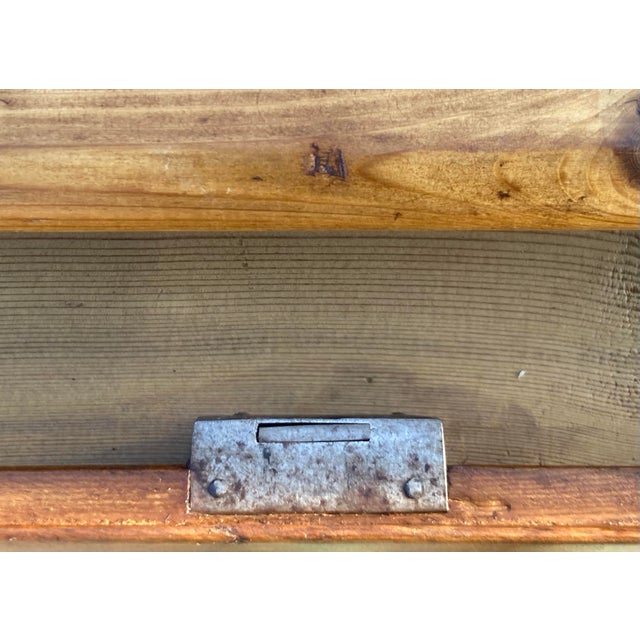 Pine Louis-Philippe Style Chest of Four Drawers For Sale - Image 14 of 14