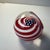 Old Glory Ges Glass Swirl Paperweight Patriotic Art Piece For Sale - Image 11 of 14