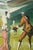 Mid 20th Century Neoclassical Roman Garden Oil Paintings Signed Montes - Pair For Sale - Image 15 of 17