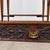 Metal Antique Early 20th Century English Walnut Display Cabinet For Sale - Image 7 of 13