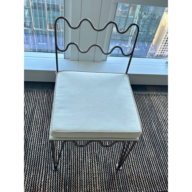 Contemporary Pair of Méandre Chairs by Design Frères For Sale - Image 3 of 5