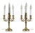 Louis XVI Candelabra in Gilt Bronze, 1900s, Set of 2 For Sale