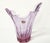 Large Asymmetrical Vase in Pink Crystal by Val Saint Lambert For Sale - Image 12 of 18