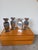 1970s Vintage Vases in Aluminum, 1970s, Set of 4 For Sale - Image 5 of 18