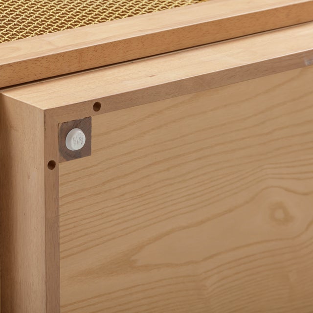 Nolan Natural Media Console For Sale In Los Angeles - Image 6 of 8