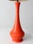 Mid 20th Century Mid-Century Modern Orange Ceramic Table Lamp For Sale - Image 16 of 16