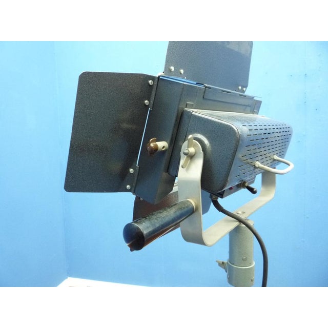 Metal Industrial Tripod Floor Lamp, 1960s For Sale - Image 7 of 16