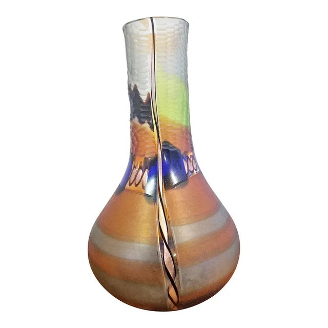 1980s Murano Glass Vase, 1980s For Sale - Image 5 of 10
